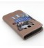 Galaxy CORE LTE case wallet leather case printed