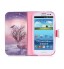 Galaxy S3 case wallet leather case printed