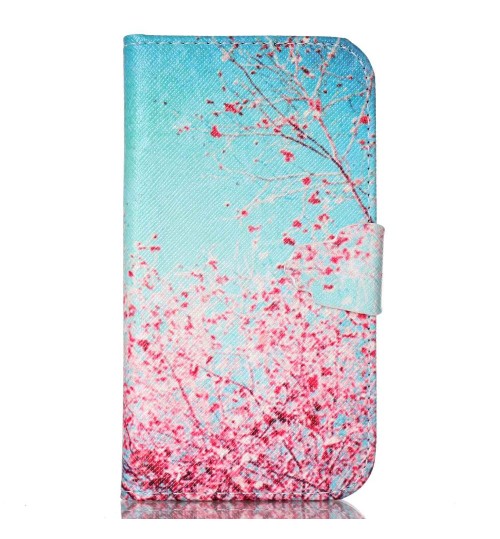 Galaxy S4 case wallet leather case printed