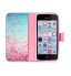 iPhone 5c case wallet leather case printed