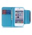 iPhone 4 4s  wallet case magnetic detachable case