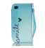 iPhone 4 4s  wallet case magnetic detachable case