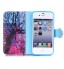 iPhone 4 4s case wallet leather case printed