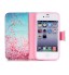 iPhone 4 4s case wallet leather case printed