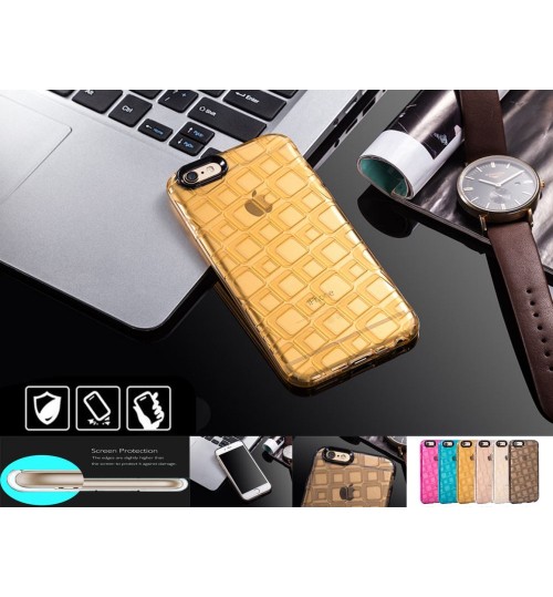 iPhone 6 6s Case TPU Gel Shockproof Case +SP