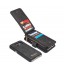 Galaxy S7 double wallet leather case detachable