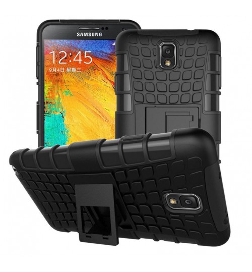 Note 3 Case Heavy Duty Hybrid Kickstand +Combo