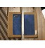 Galaxy S7 edge contrast denim folio wallet case magnetic closure