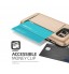 Galaxy S7 impact proof hybrid case card clip
