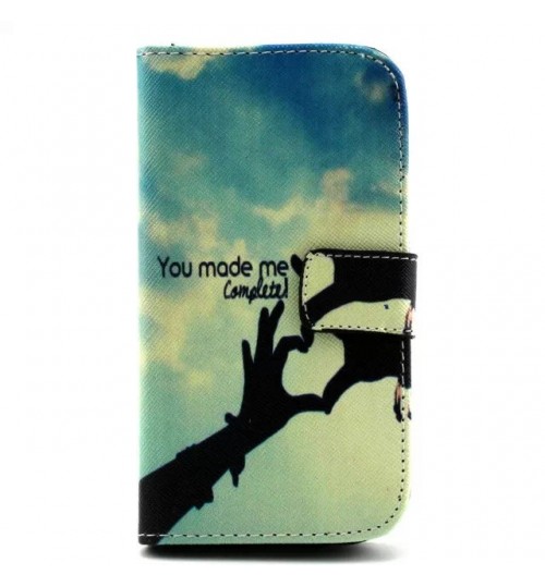 Galaxy S3 case wallet leather case printed