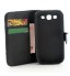 Galaxy S3 case wallet leather case printed