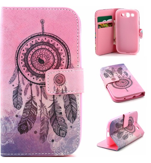 Galaxy S3 case wallet leather case printed