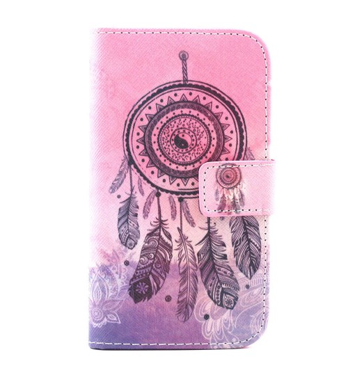 Galaxy Core Prime case wallet leather case printed