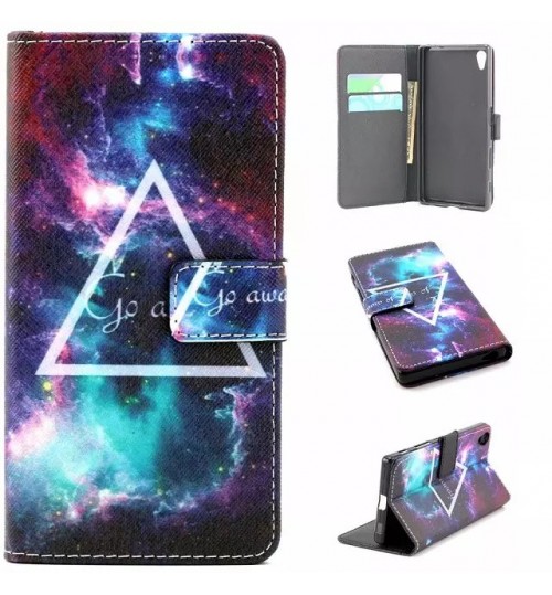 Sony Xperia Z5 case wallet leather case printed