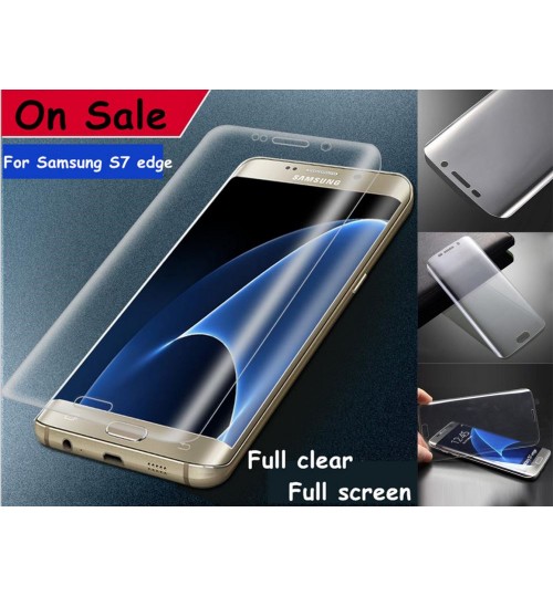 Galaxy S7 edge FULL Screen covered Tempered Glass Screen Protector