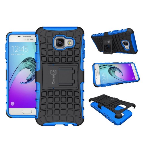 Galaxy A3 2016 Case Heavy Duty Hybrid Kickstand