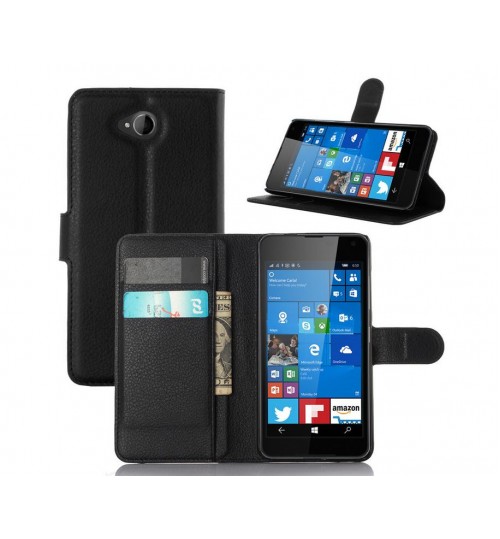 Microsoft Lumia 650 Wallet Leather Case Nokia