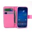 Galaxy S4 Mini case wallet leather case printed