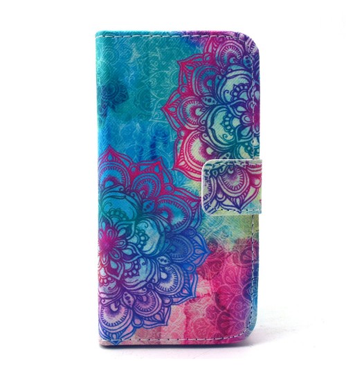 Galaxy S4 Mini case wallet leather case printed