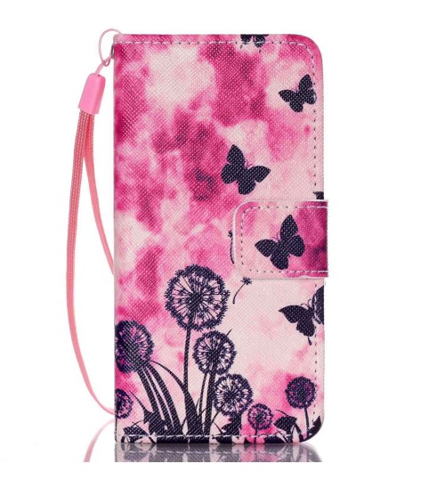 iPod Touch 5 6 case wallet leather case printed