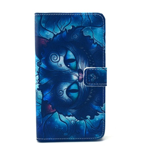 Galaxy NOTE 3 case wallet leather case printed