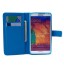 Galaxy NOTE 3 case wallet leather case printed