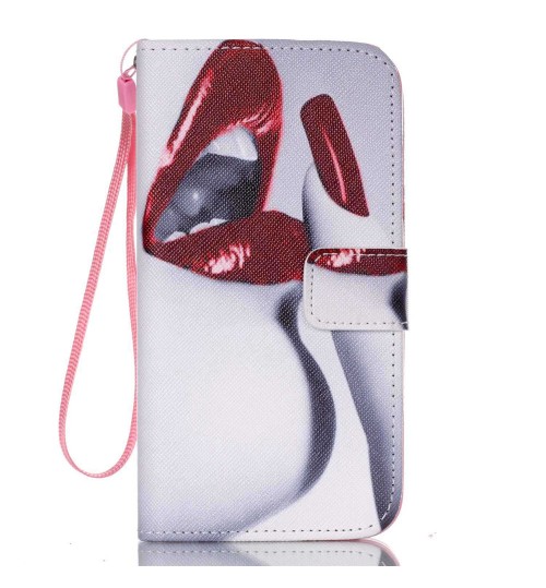 Galaxy S5 MINI case wallet leather case printed