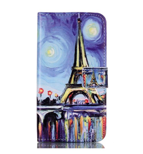 Samsung Galaxy J5 case wallet leather case printed