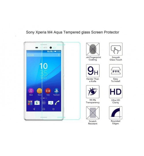 SONY M4 Aqua tempered Glass Screen protector