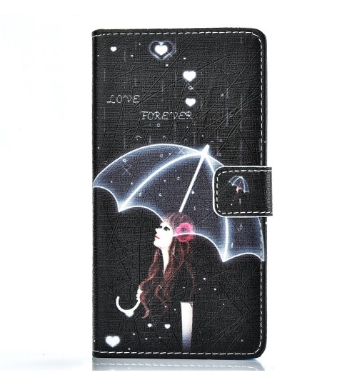 Huawei P9 case wallet leather case printed