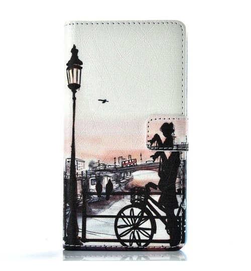 Huawei P9 case wallet leather case printed