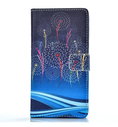 Huawei P9 lite case wallet leather case printed