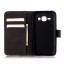 Galaxy Core Prime case wallet leather case printed