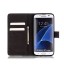 Galaxy S7 Edge case wallet leather case printed