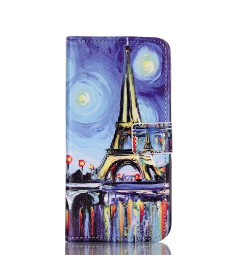 Galaxy S7 Edge case wallet leather case printed