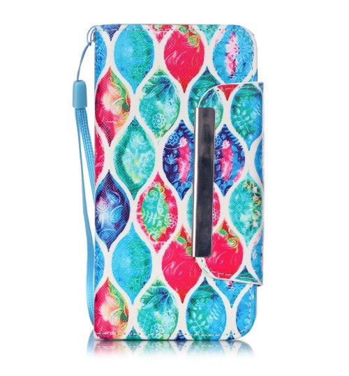 Galaxy A3 2016 case wallet leather case printed