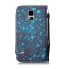 Galaxy S5 case wallet leather case printed