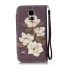 Galaxy S5 case wallet leather case printed