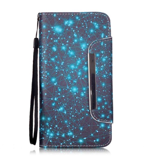 Galaxy NOTE 5 case wallet leather case printed