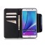 Galaxy NOTE 5 case wallet leather case printed