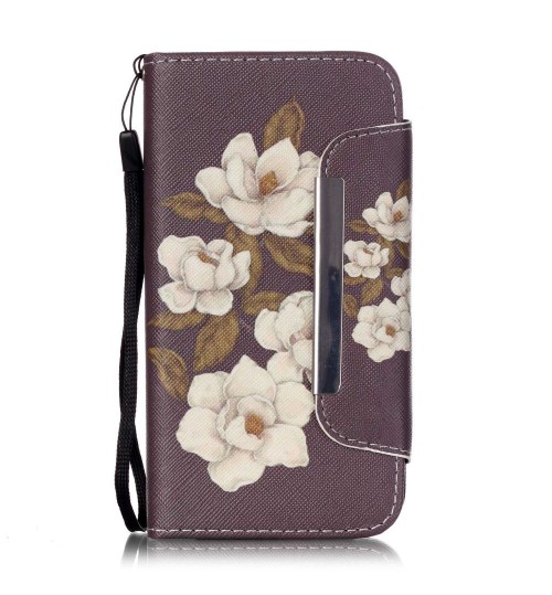 Galaxy S7 case wallet leather case printed