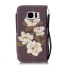 Galaxy S7 case wallet leather case printed