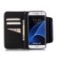 Galaxy S7 case wallet leather case printed