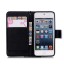 iPod Touch 5 6 case wallet leather case printed