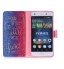 Huawei P8 LITE case wallet leather case printed