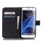 Galaxy S7 EDGE case wallet leather case printed