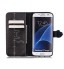 Galaxy S7 Edge case wallet leather case printed