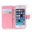 iPhone 5 5s SE case wallet leather case printed