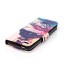 iPhone 5 5s SE case wallet leather case printed