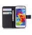 Galaxy S5 MINI case wallet leather case printed